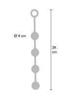 Hidden Desire Heavy Anal Balls Large - Anal Beads