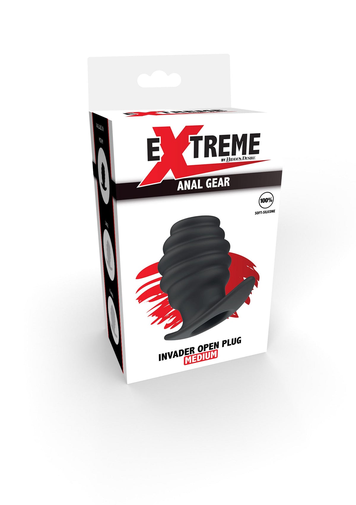 Hidden Desire Invader Open Plug Medium - Buttplug