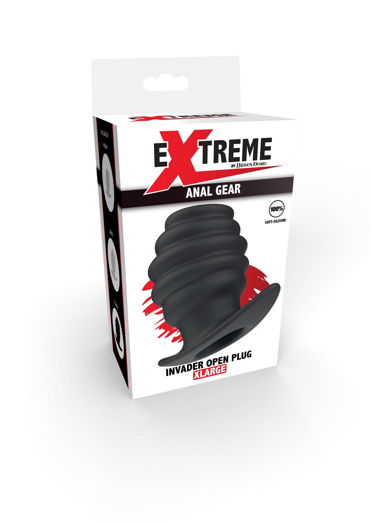 Hidden Desire Invader Open Plug Extra Large - Buttplug