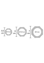 Hidden Desire Heavy C-Ring Set - Cockring