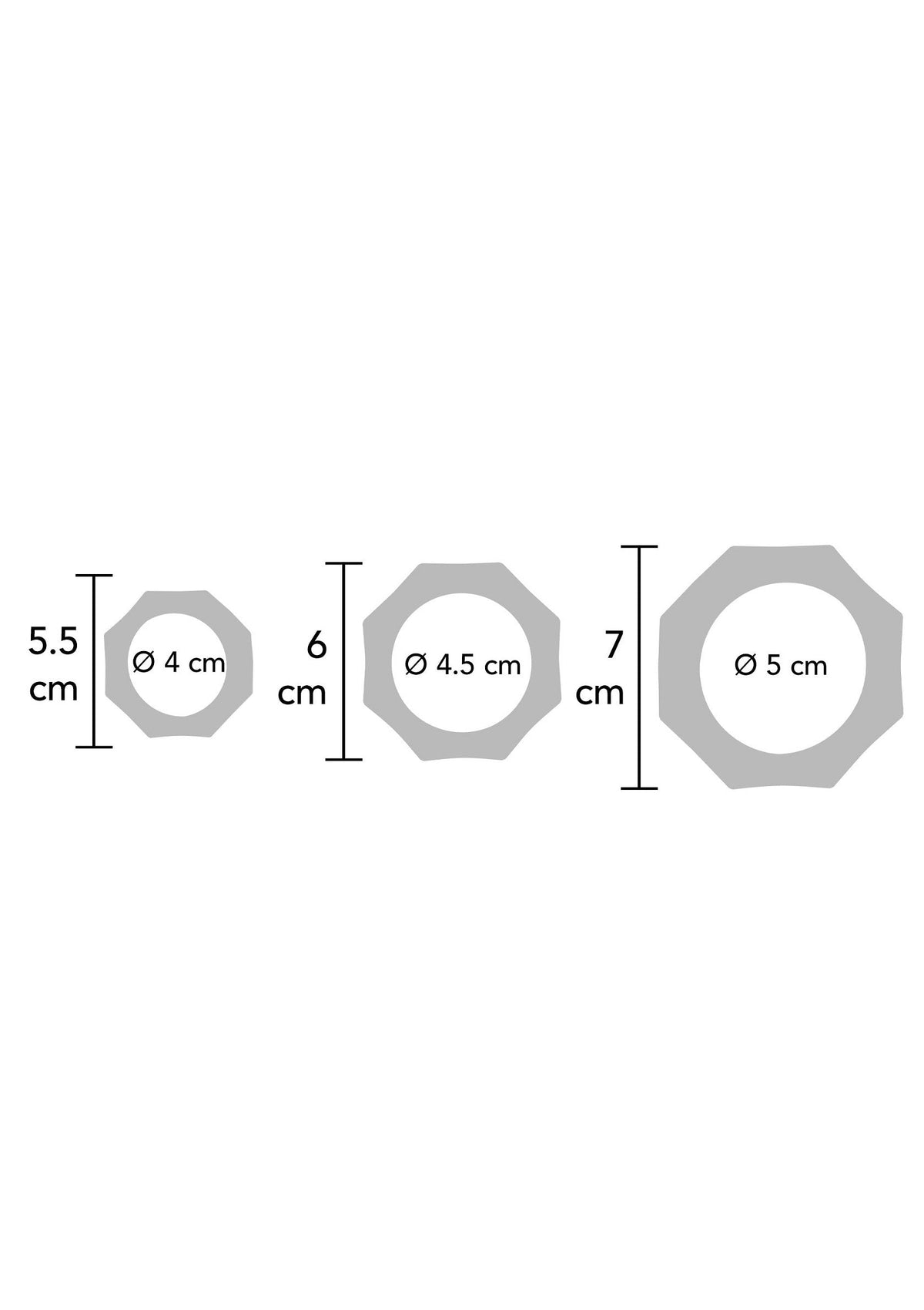 Hidden Desire Heavy C-Ring Set - Cockring