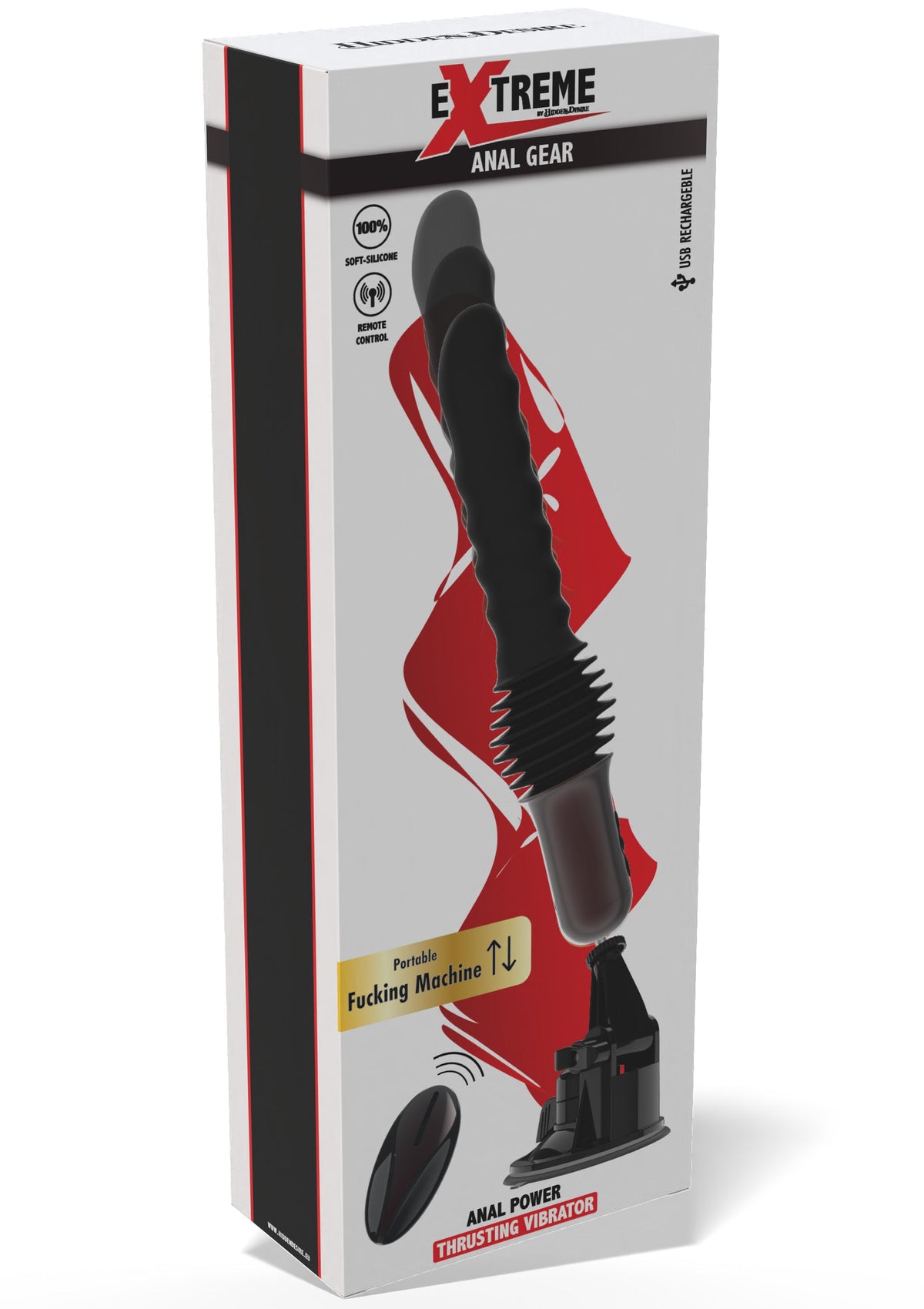 Hidden Desire Anal Power Thrusting Vibrator - Dildo