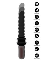 Hidden Desire Anal Power Thrusting Vibrator - Dildo