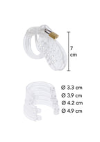 Hidden Desire Chastity Cock Cage Acrylic - Cock Cage