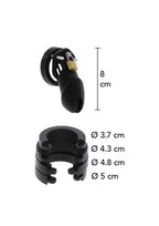 Hidden Desire Chastity Cock Cage Silicone Large - Cock Cage