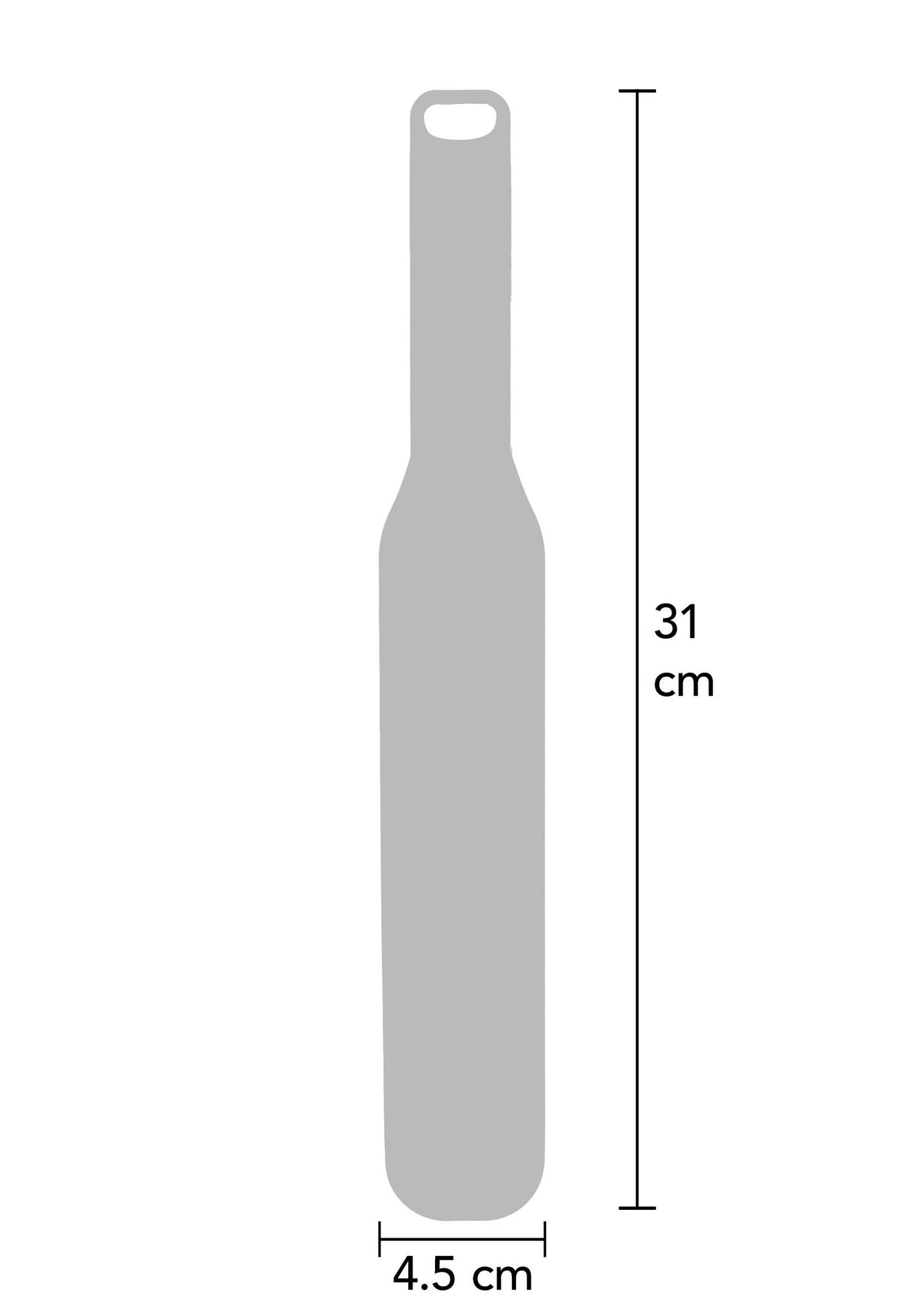 Hidden Desire Spiked Paddle Large - Paddle