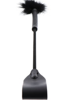 Hidden Desire Crop Whip Feather Tickler - Flogger