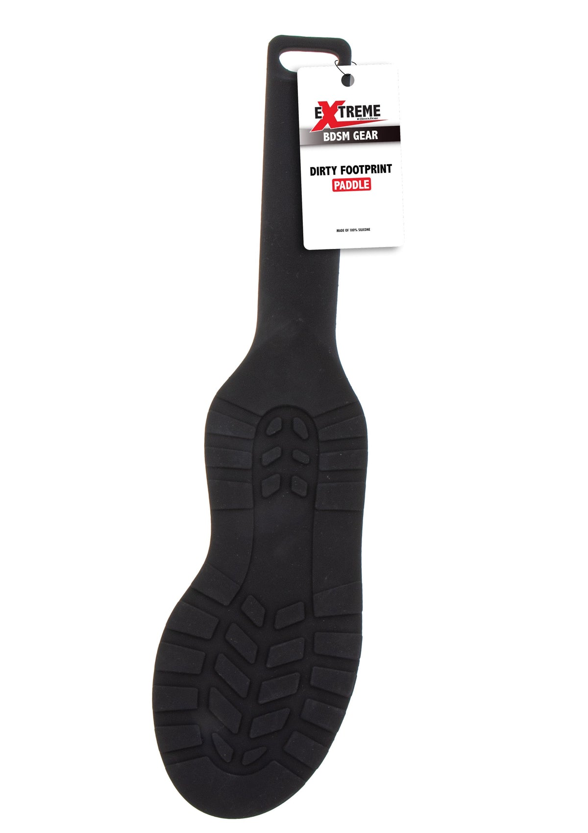 Hidden Desire Dirty Footprint Paddle - Flogger