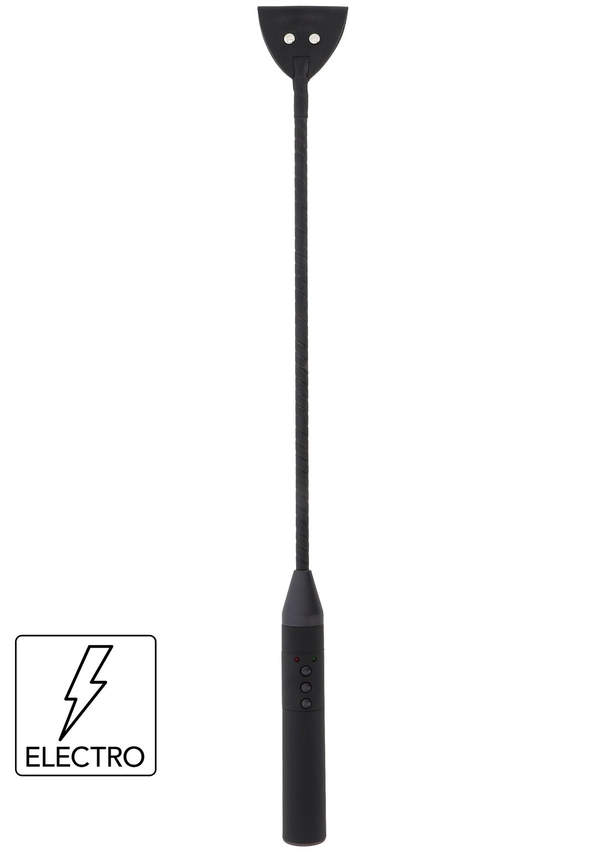Hidden Desire Electro Shock Riding Crop - Flogger