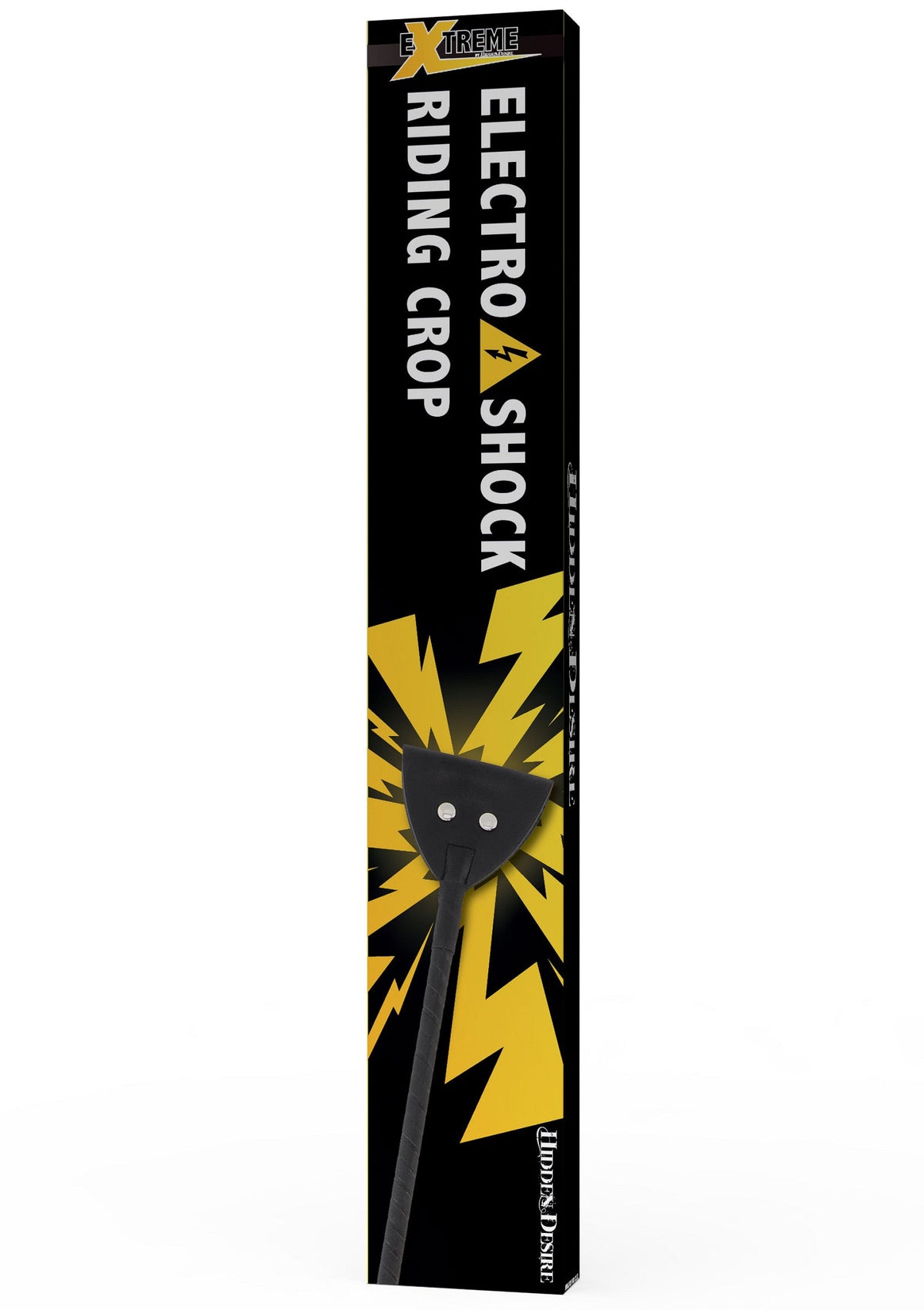 Hidden Desire Electro Shock Riding Crop - Flogger