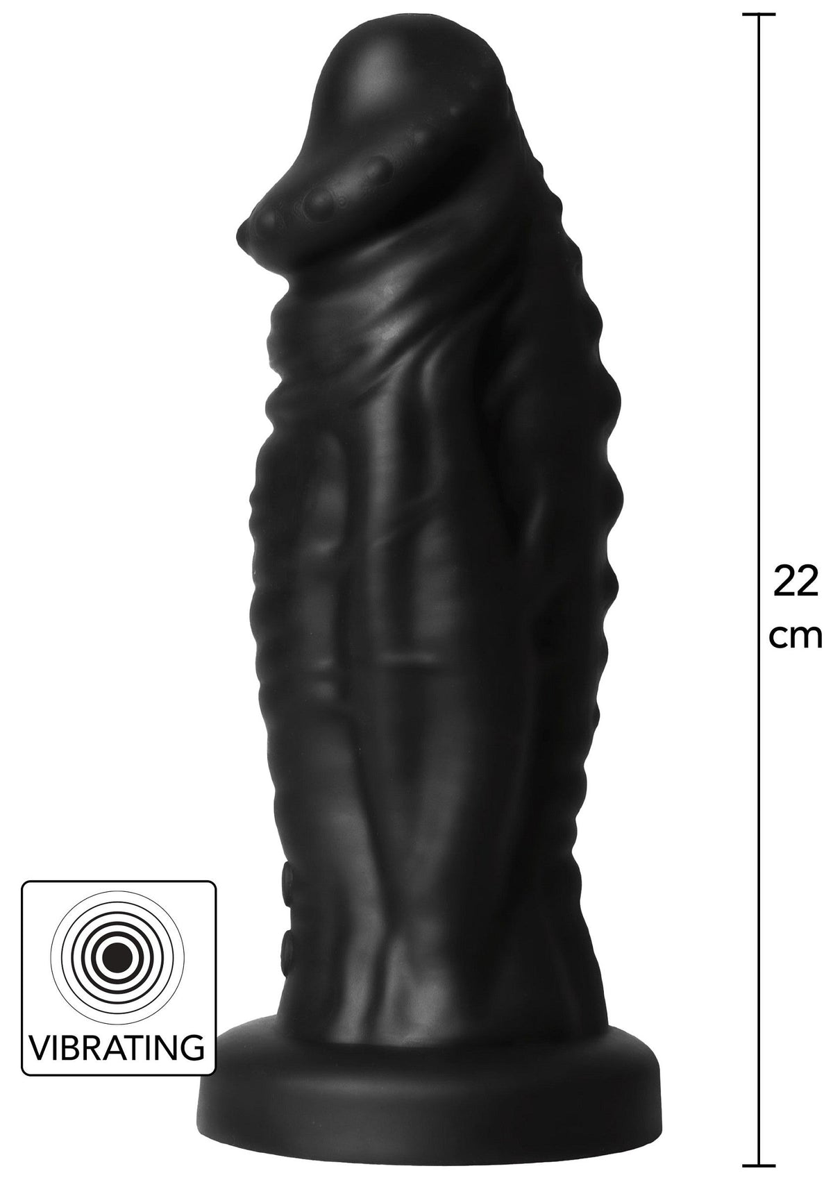 Hidden Desire Devil Monster Dildo - Dildo