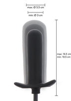 Hidden Desire Inflatable Smooth Plug Starter - Buttplug