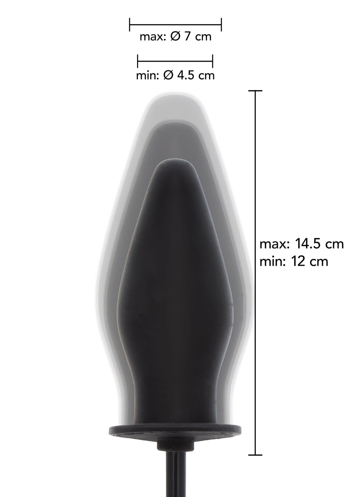 Hidden Desire Inflatable Butt Plug Advanced - Buttplug