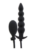 Hidden Desire Inflatable Ribbed Plug Advance - Buttplug