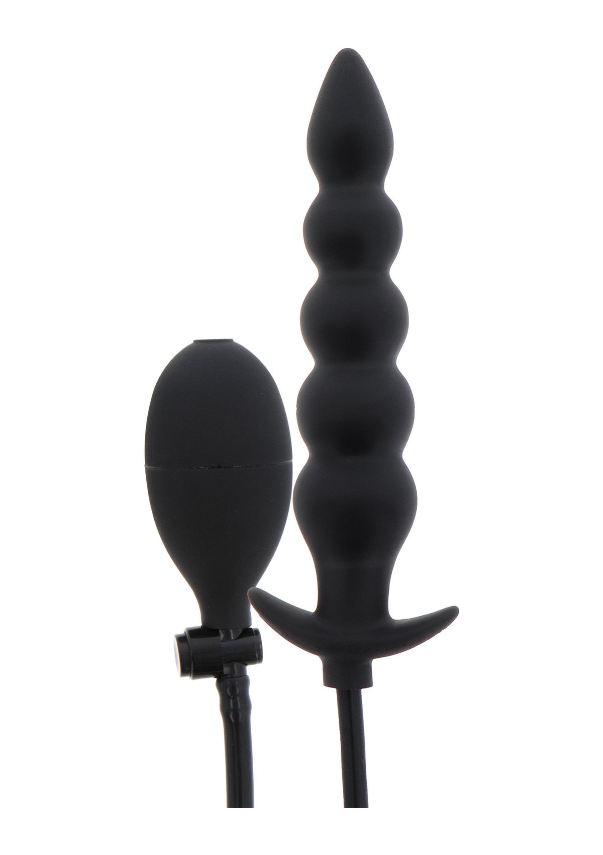 Hidden Desire Inflatable Ribbed Plug Advance - Buttplug