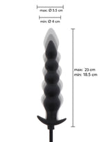 Hidden Desire Inflatable Ribbed Plug Advance - Buttplug