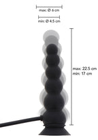 Hidden Desire Inflatable Suction Plug Expert - Buttplug
