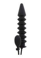 Hidden Desire Inflatable Ribbed Plug Expert - Buttplug