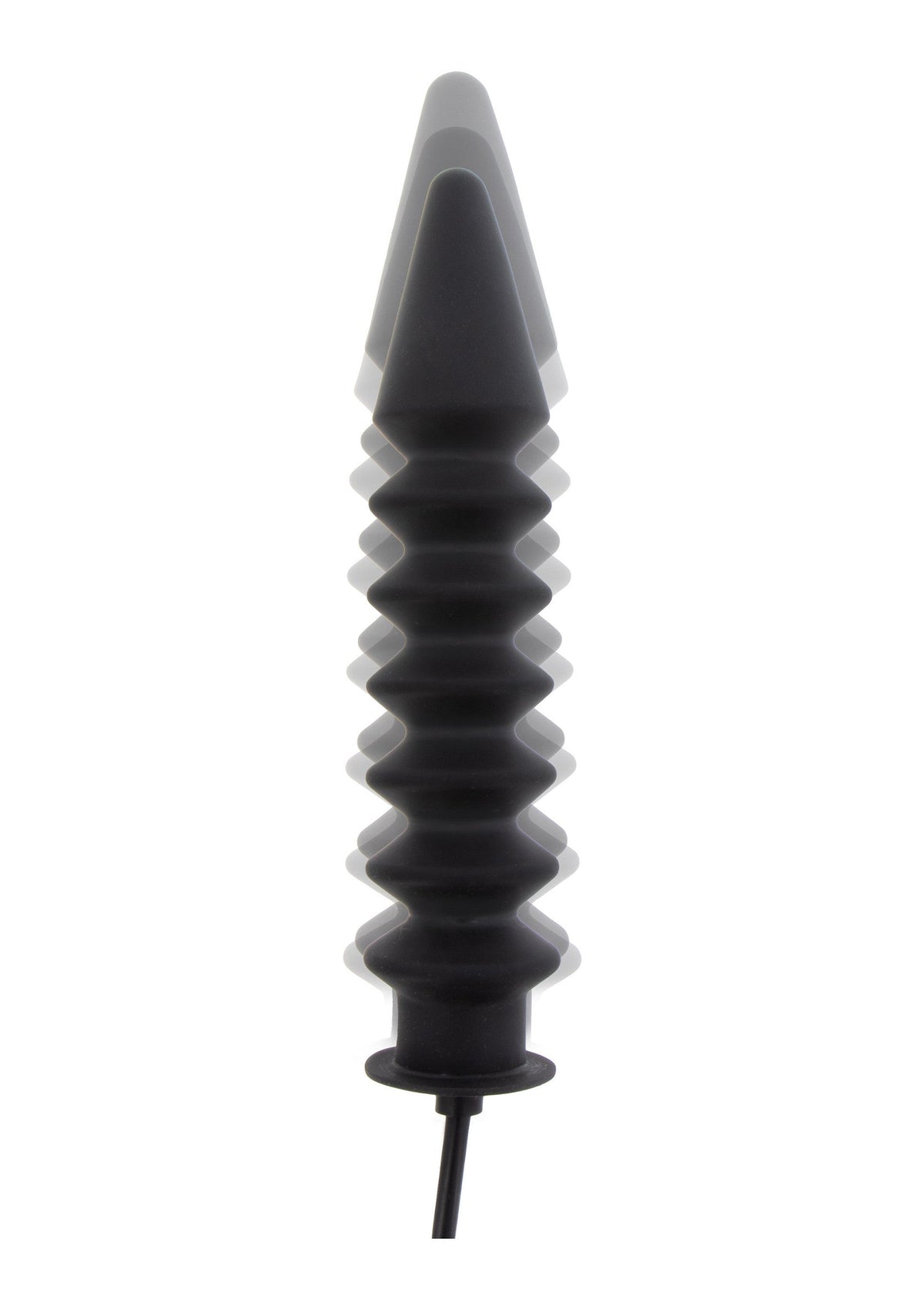 Hidden Desire Inflatable Ribbed Plug Expert - Buttplug