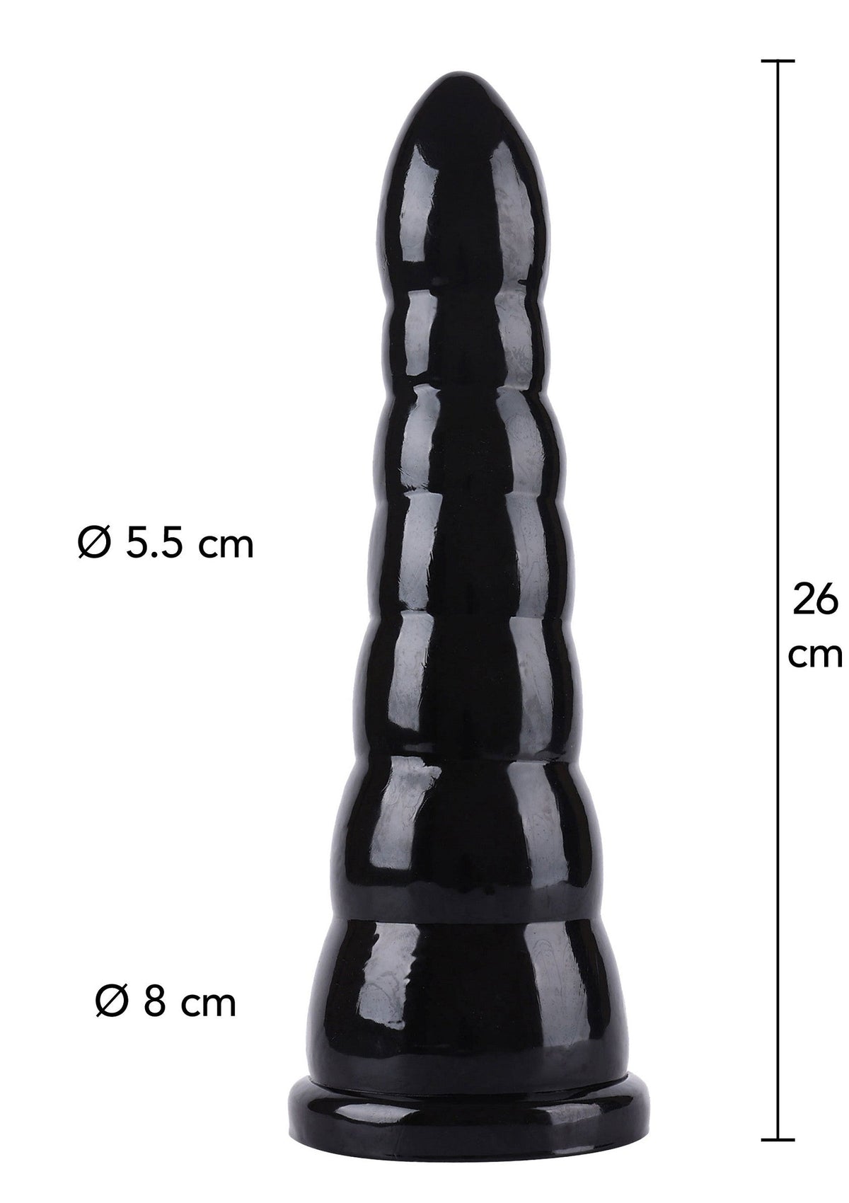 Hidden Desire Anal Cone 26 cm - XL anaal