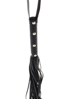 Hidden Desire Long Studded Flogger Whip - Flogger