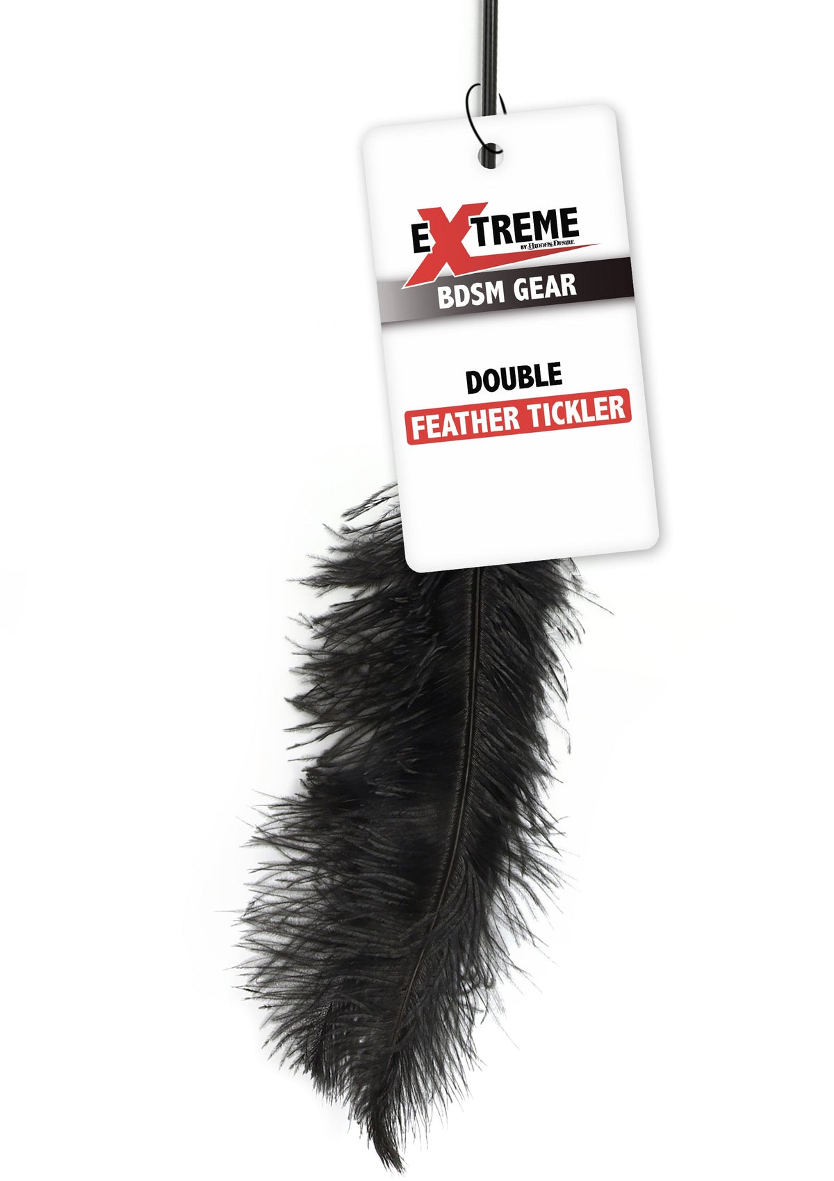 Hidden Desire Double Feather Tickler - Flogger