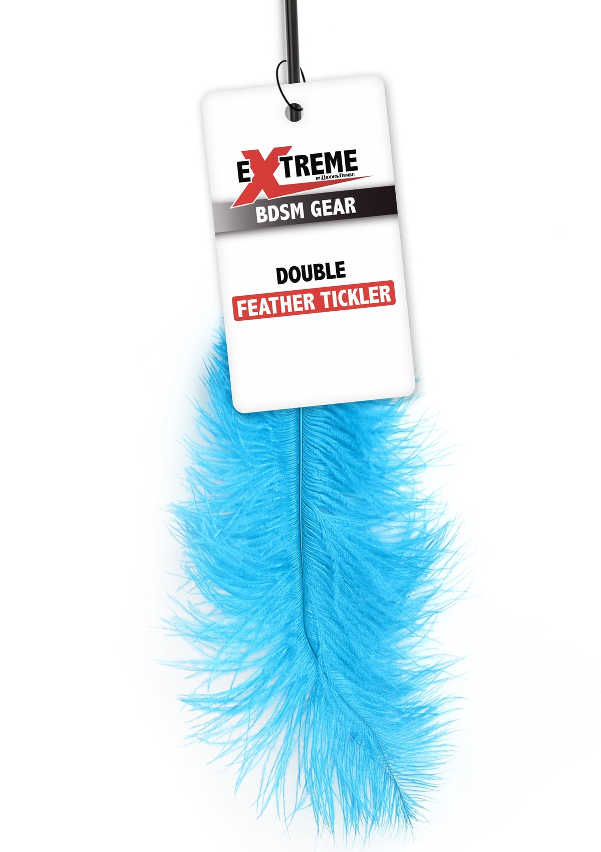 Hidden Desire Double Feather Tickler - Flogger