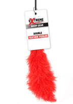 Hidden Desire Double Feather Tickler - Flogger