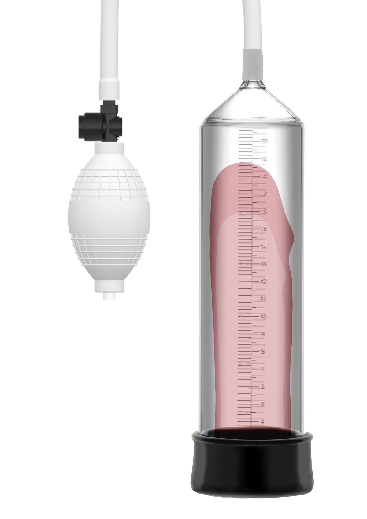 Hidden Desire Starter Penis Pump - Handmatige penispompen