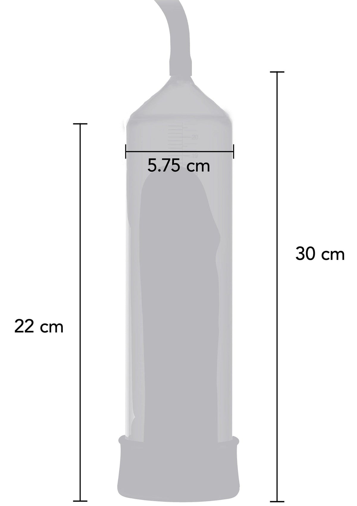 Hidden Desire Advanced Penis Pump - Handmatige penispompen