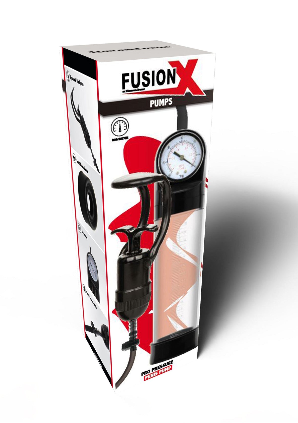 Hidden Desire Pro Pressure Penis Pump - Handmatige penispompen