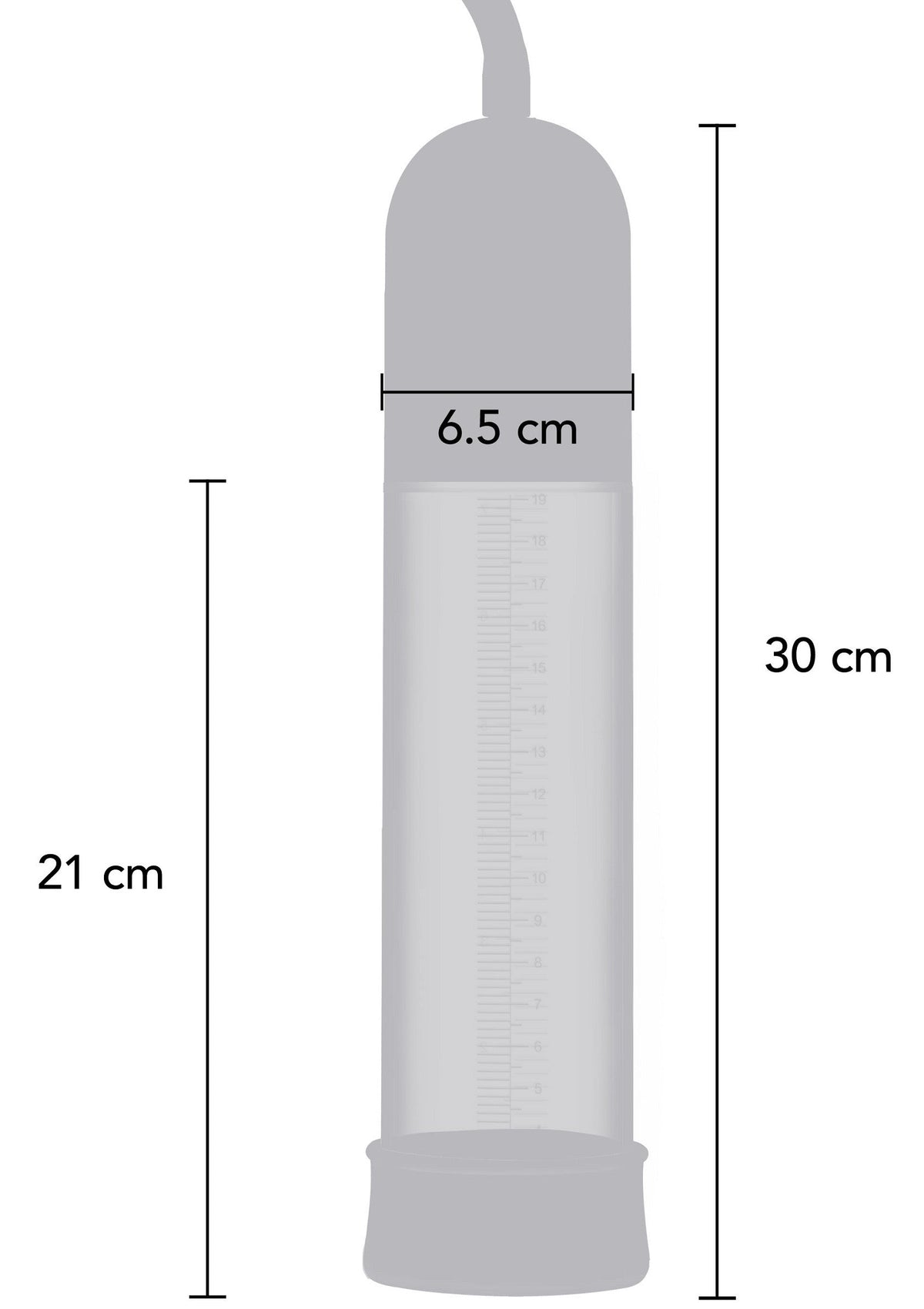 Hidden Desire Pro Pressure Penis Pump - Handmatige penispompen