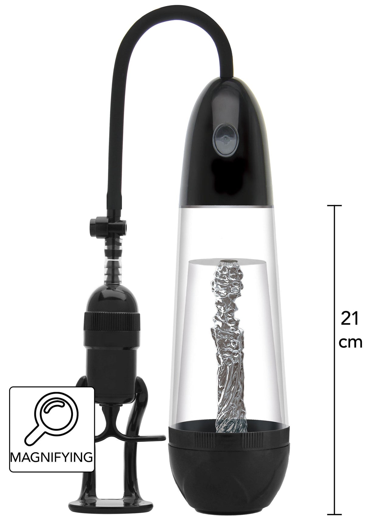 Hidden Desire Magnifying Sleeve Penis Pump - penispomp