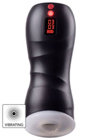 Hidden Desire Vibrating Twin Turbo Masturbator - Masturbator
