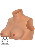 Hidden Desire Wearable Breasts Crop Top D Cup - Body Shaping