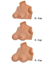 Hidden Desire Wearable Breasts Crop Top D Cup - Body Shaping