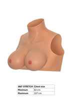 Hidden Desire Wearable Breasts Crop Top D Cup - Body Shaping