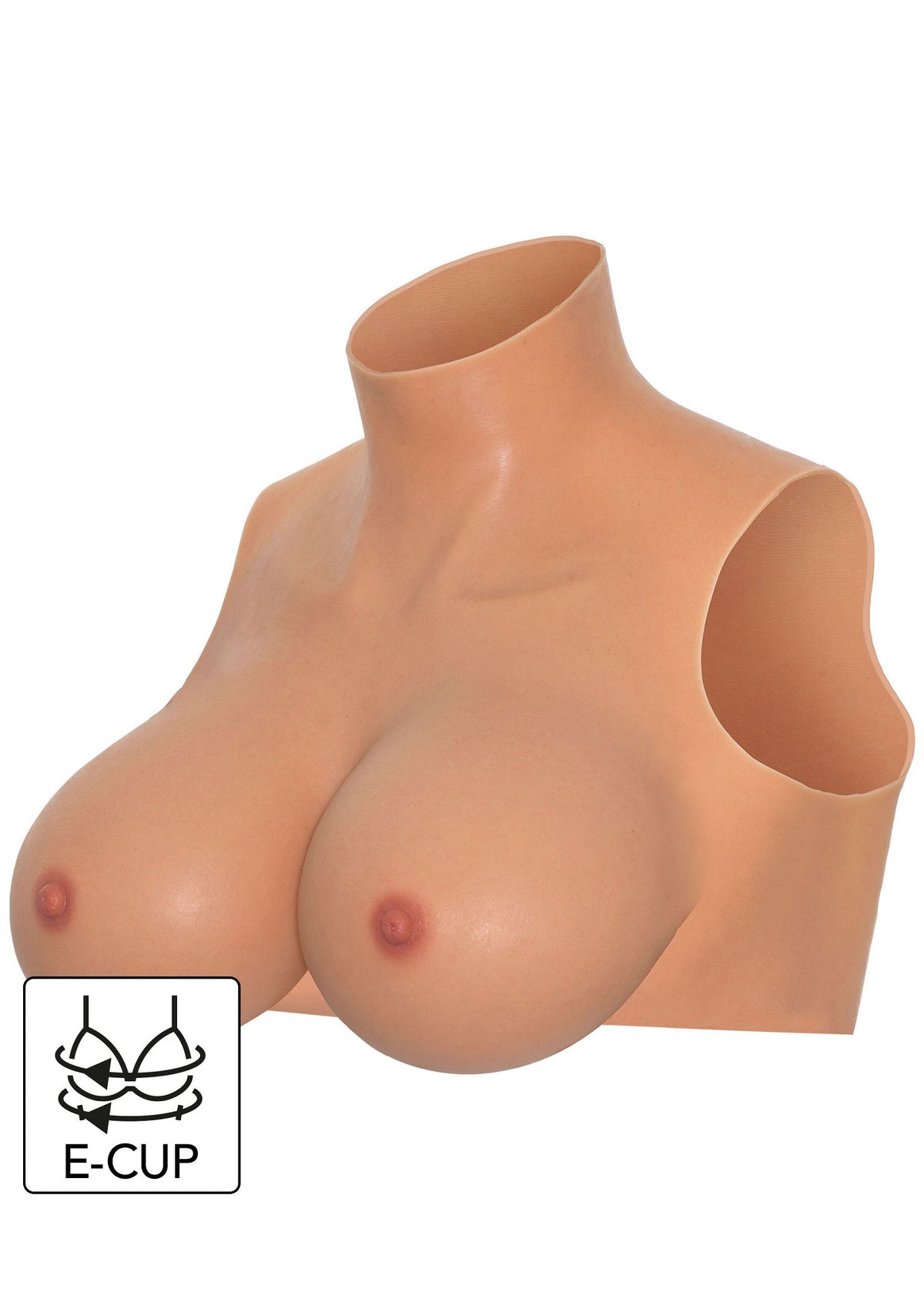 Hidden Desire Wearable Breasts Crop Top E Cup - Body Shaping