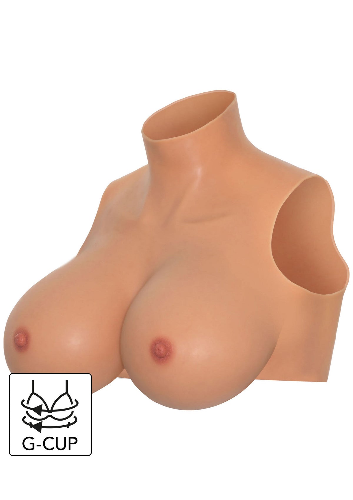 Hidden Desire Wearable Breasts Crop Top G Cup - Body Shaping