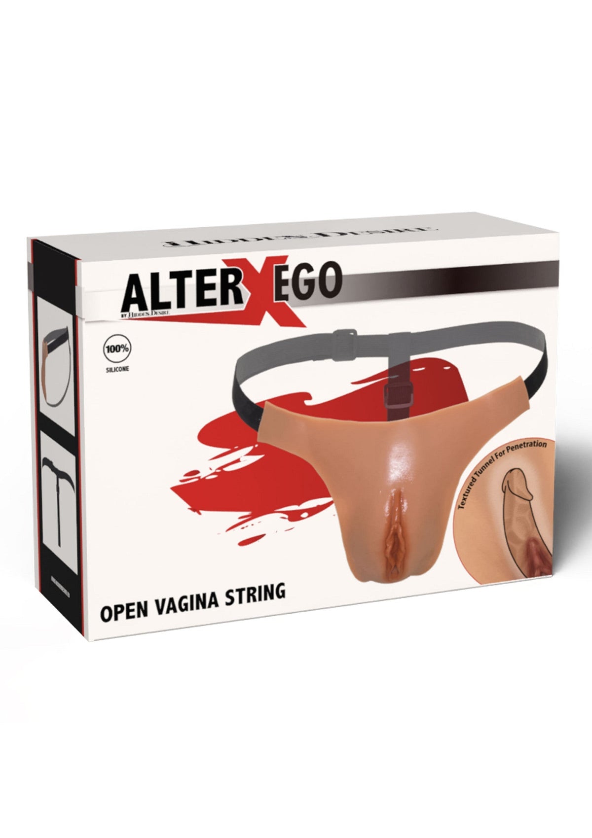 Hidden Desire Open Vagina String - Body Shaping