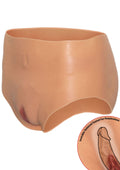 Hidden Desire Open Vagina Brief High Waist - Body Shaping