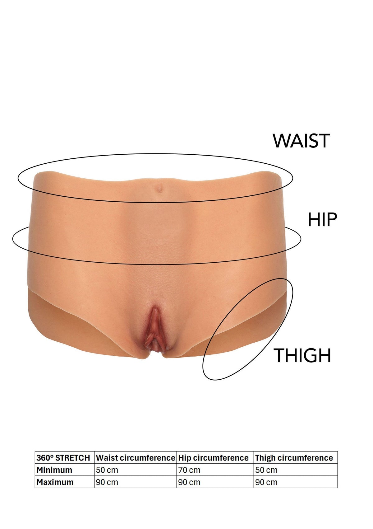 Hidden Desire Open Vagina and Ass Brief - Body Shaping