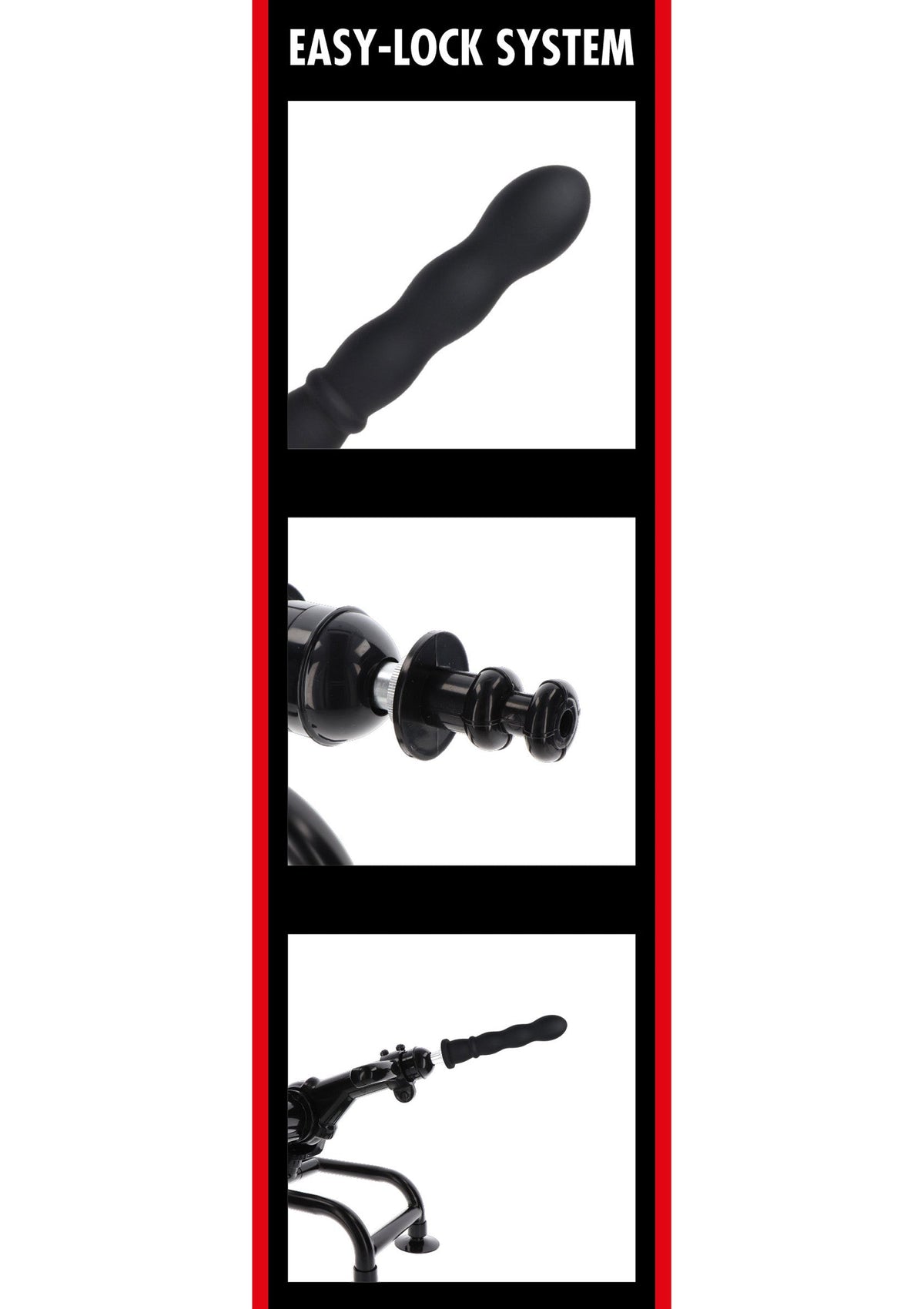 Hidden Desire Wave Dong Easy-Lock 19 cm - Dildo