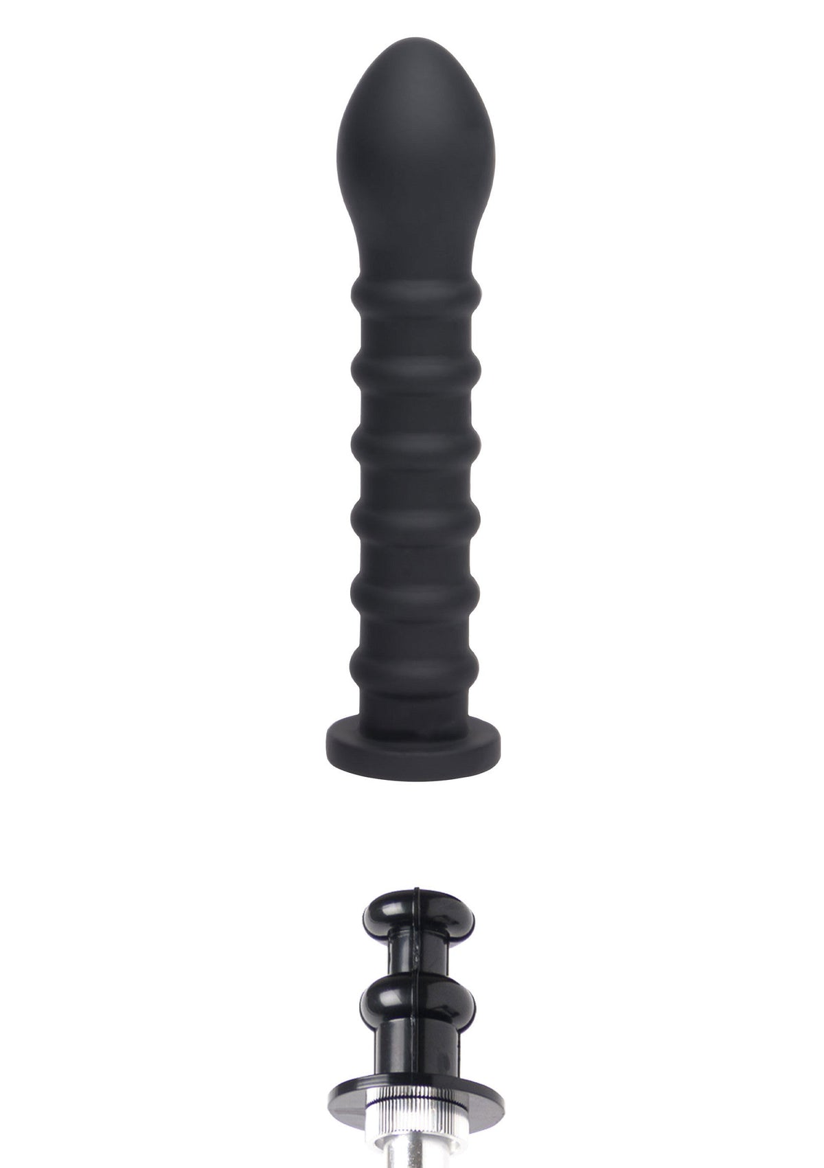 Hidden Desire Ribbed Dong Easy-Lock 19 cm - Dildo