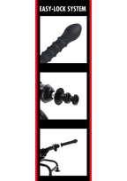 Hidden Desire Ribbed Dong Easy-Lock 19 cm - Dildo