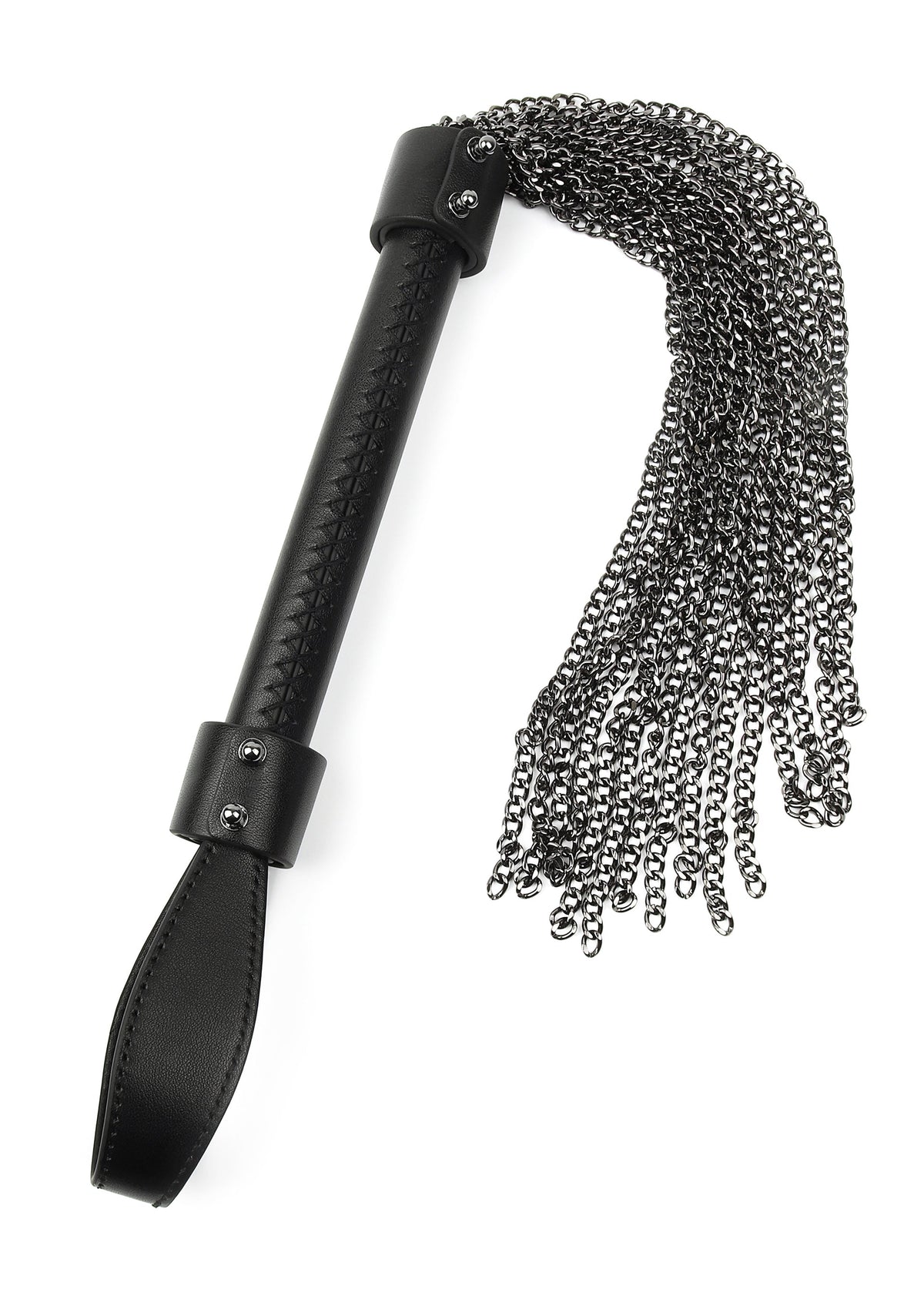Hidden Desire Genuine Leather Chain Whip - Flogger