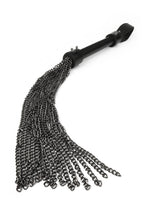 Hidden Desire Genuine Leather Chain Whip - Flogger
