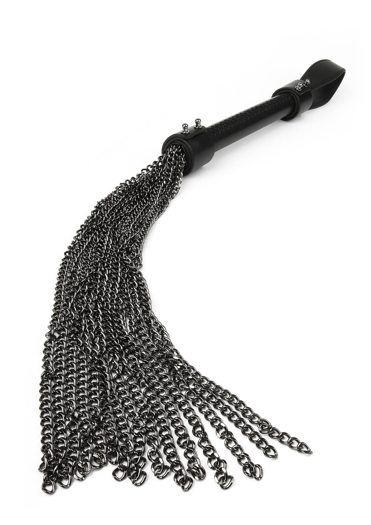 Hidden Desire Genuine Leather Chain Whip - Flogger
