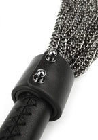 Hidden Desire Genuine Leather Chain Whip - Flogger