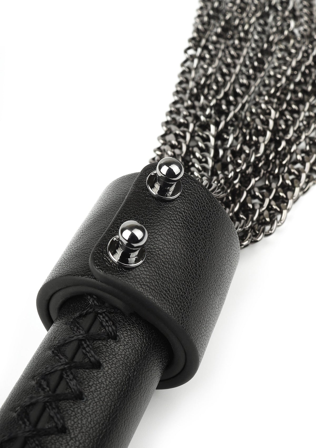 Hidden Desire Genuine Leather Chain Whip - Flogger